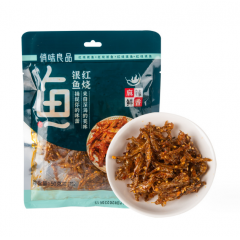 礼赠 一一俏味良品：海鲜干货即食零食，红烧海蟹50克，某多多...